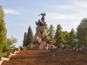 Escalinatas del Monumento al Ejército de los Andes