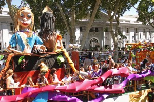 Desfile "Carrusel" en el marco de la Fiesta de la Vendimia
