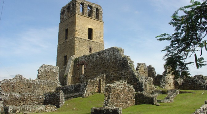 Las Ruinas de Panamá Viejo.