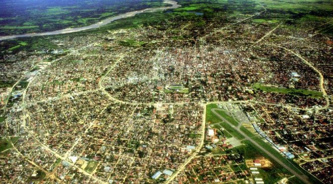 Santa Cruz de la Sierra vista aerea