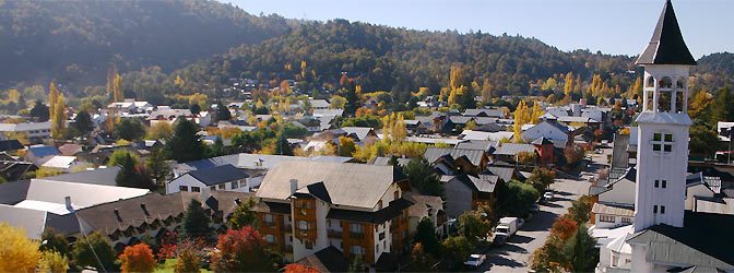 Casco urbano de San Martín de los Andes