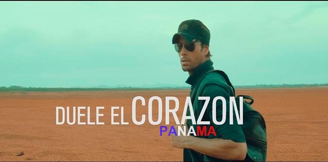 ENRIQUE IGLESIAS GRABA EN PANAMA