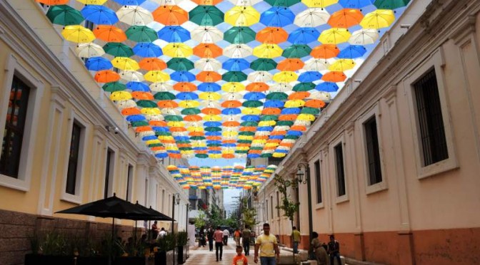 Calle Peatonal de Tegucigalpa