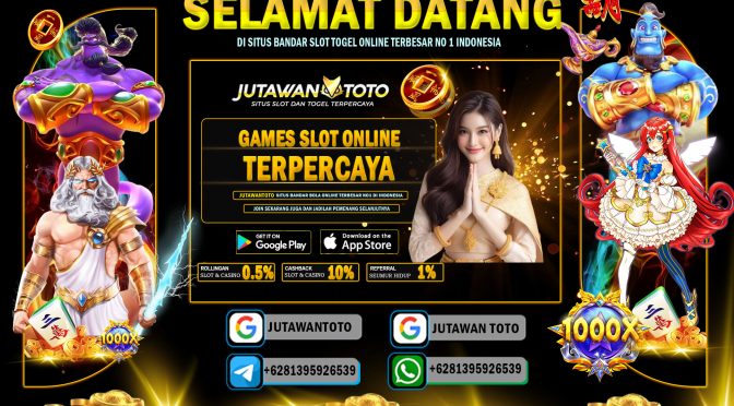 Jutawantoto Link Slot Gacor Hadiah Jackpot Gampang Menang