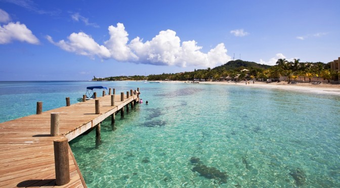 El paraiso tropical del caribe se llama Islas de la Bahía