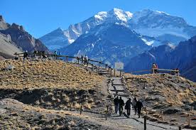 Puente del Inca y Cerro Aconcagua