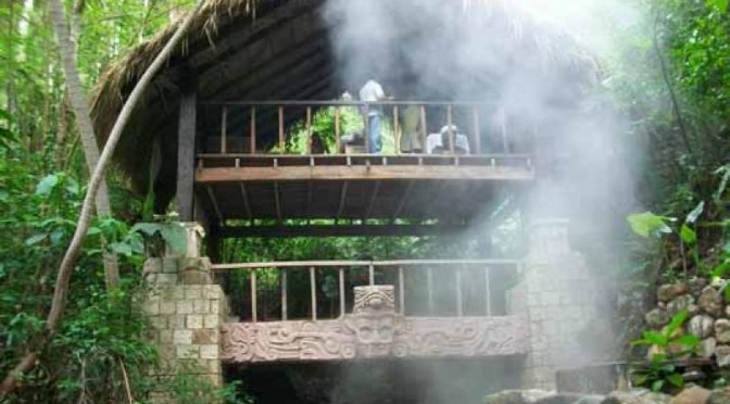 Fuente Agua Termal en Copan Ruinas Honduras